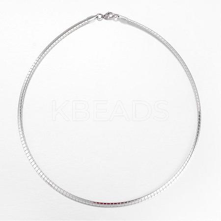 Non-Tarnish 304 Stainless Steel Necklaces NJEW-D274-02P-1