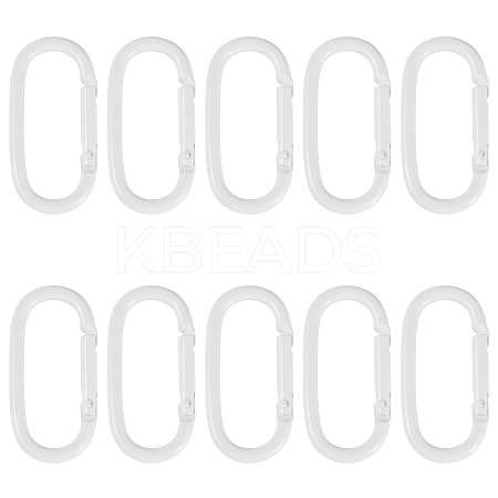 10Pcs Alloy Spring Gate Rings FIND-TA0009-25G-1