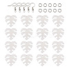 DIY Monstera Leaf Dangle Earring Making Kits DIY-TA0008-38-3