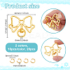 20Pcs 2 Colors Zinc Alloy Swivel Lobster Clasps FIND-NB0006-26-2