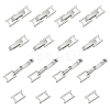 24 Sets Eco-Friendly Brass Watch Band Clasps KK-FH0007-75C-P-1