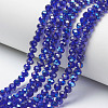 Electroplate Glass Beads Strands EGLA-A034-T3mm-I07-1