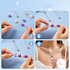 304 Stainless Steel Rose Flower Chain Necklaces NJEW-TAC0021-5