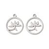 304 Stainless Steel Charms STAS-D202-05P-1