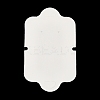 Fold Over Paper Jewelry Display Cards CDIS-M005-12-3