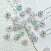 Two Tone Transparent Resin Charms RESI-CJC0023-19A-1