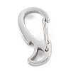 Non-Tarnish 304 Stainless Steel Push Gate Snap Keychain Clasp Findings STAS-C024-19P-1