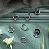 4 Pairs 304 Stainless Steel Chunky Huggie Hoop Earrings EJEW-UN0001-87-3