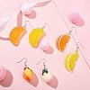 SUPERFINDING DIY 24 Pairs Fruits Themed Earring Making Kits DIY-FH0002-08-5