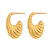 Geometric 304 Stainless Steel Stud Earrings for Women YH9196-5