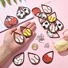 DIY Sports Ball Dangle Earring Making Kits DIY-YW0009-92-5