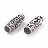 Tibetan Style 18-Eye dZi Beads TDZI-D008-17-3