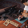 Wooden & Carbon Steel Leather Die Cutting Mold DIY-WH0622-221D-7