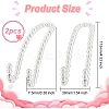 2Pcs Multi-Function Alloy Hook Hangers AJEW-OC0003-47A-2