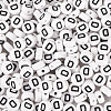 500Pcs Acrylic Beads SACR-TA0001-55D-2
