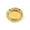 304 Stainless Steel Cuff Ring Components STAS-P403-03G-2