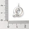 Rack Plating Brass Balloon Letter Pendants KK-C050-01P-Q-3