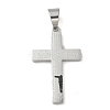 304 Stainless Steel Pendants STAS-G346-22PEB-1