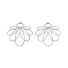 201 Stainless Steel Pendants X-STAS-N102-15P-1
