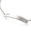 Non-Tarnish 304 Stainless Steel Box Chain Slider Bracelets LS-BJEW-M233-05P-2