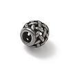 304 Stainless Steel European Beads STAS-H238-09D-AS-2