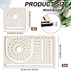Wood Bead Board DIY-WH0430-892-2