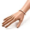 Natural Pearl Beads Adjustable Slider Bracelet for Girl Women Gift X-BJEW-JB06820-02-3