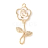 Brass Enamel Pendants KK-A253-01G-02-1
