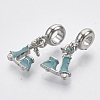 Alloy European Dangle Charms MPDL-T004-16P-2