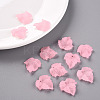 Autumn Theme Transparent Frosted Acrylic Pendants PAF002Y-10-7