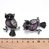 Natural Amethyst Pendants G-H308-01AS-08-3