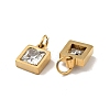 PVD Vacuum Plating 304 Stainless Steel Pendants STAS-D189-01G-B16-3