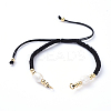 Braided Nylon Cord for DIY Bracelet Making AJEW-JB00540-2