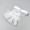 Polyester Detachable Tulle Ruffle Collar DIY-WH0683-23-2