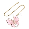 Butterfly Alloy Rhinestone Ceiling Fan Pull Chain Extenders FIND-JF00115-02-1