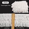 3-Layer Nylon Pleated Lace Trims OCOR-WH0082-40-2
