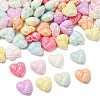 UV Plating & Luminous Opaque Acrylic Beads MACR-L015-14C-2