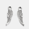 Tibetan Style Alloy Wing Charms LS-TIBEP-3344-AS-RS-1