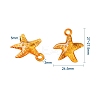 Transparent Acrylic Pendants TACR-YW0001-16-2