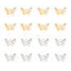 16Pcs 2 Colors 304 Stainless Steel Charms STAS-DC0012-79-1
