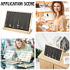 Bamboo Slant Back Necklace Organizer Display Stands NDIS-WH20004-01B-5