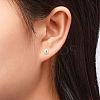 Anti-Tarnish Pearl Ball Stud Earrings EJEW-Q701-01B-8