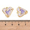 304 Stainless Steel Enamel Pendants STAS-Q119-26G-02-3