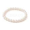 Natural Pearl Beaded Stretch Bracelets BJEW-JB09445-1