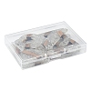 20Pcs 10 Styles Transparent Resin & Walnut Wood Big Pendants RESI-YW0001-31-8