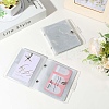 2Pcs PVC Mini Photocard Holder Book AJEW-SP0002-20B-05-3