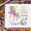 Plastic Reusable Drawing Painting Stencils Templates DIY-WH0172-365-6