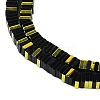 Electroplate Glass Beads Strands GLAA-B023-01A-09-3