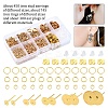 DIY Iron Stud Earring & Ear Nuts & Jump Rings Jewelry Making Findings Kits DIY-YW0010-57-5