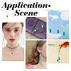 100Pcs Faux Suede Tassel Pendant Decorations FIND-SC0002-29B-6